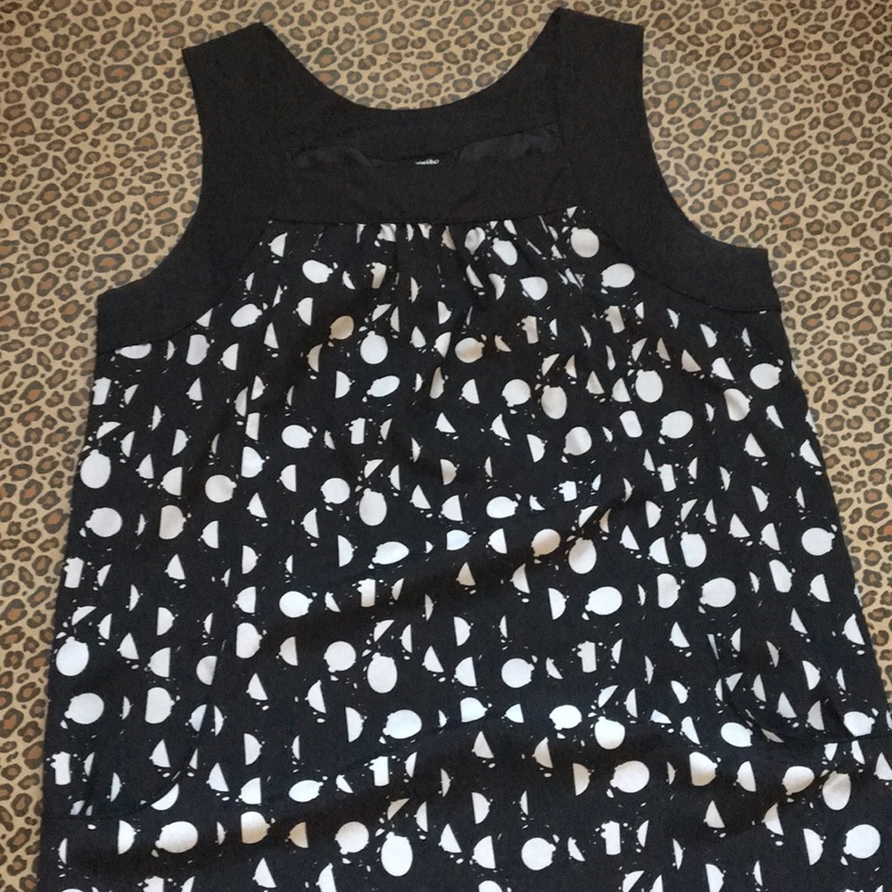 Black and white dress